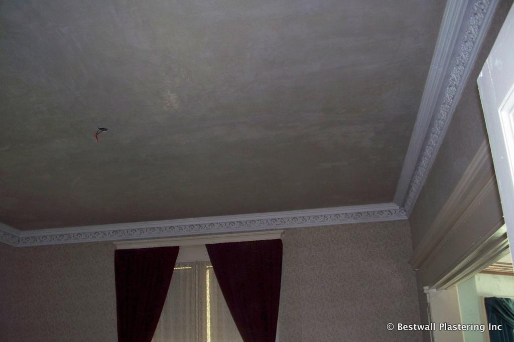 NY NJ Repaired Water damaged ceiling 